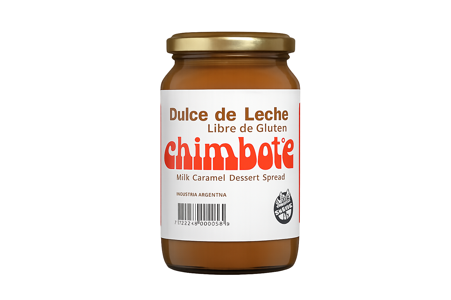 Frasco de dulce de leche Chimbote